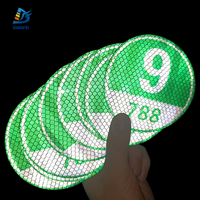 High Intensity Prismatic Reflective Highway Number Stickers - 